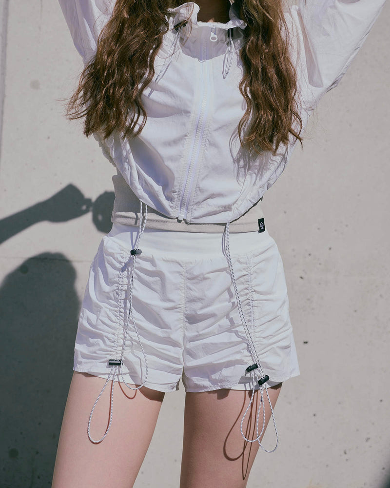 Gather Flow Jacket / White
