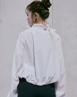Gather Flow Jacket / White