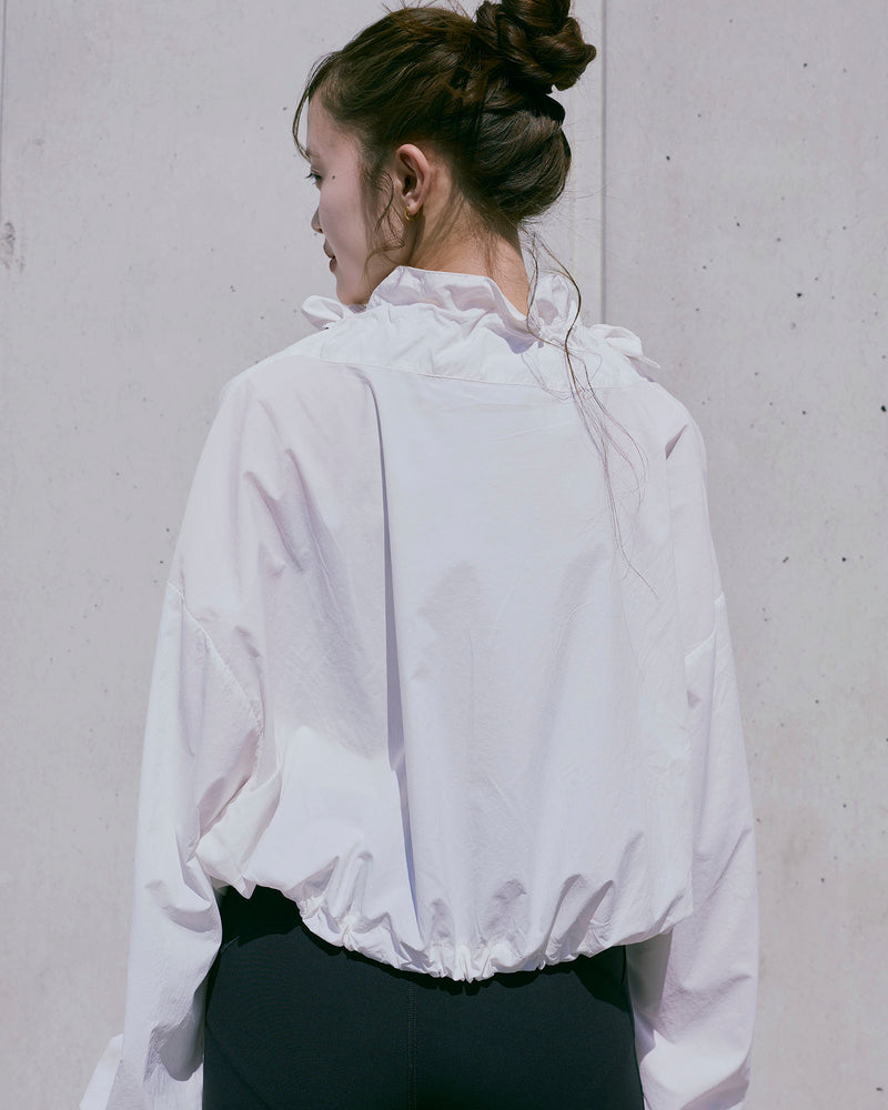 Gather Flow Jacket / White