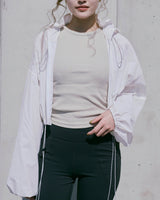 Gather Flow Jacket / White
