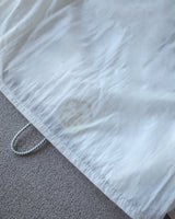 Gather Flow Shorts / White