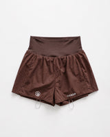 Gather Flow Shorts (2 pockets) / White