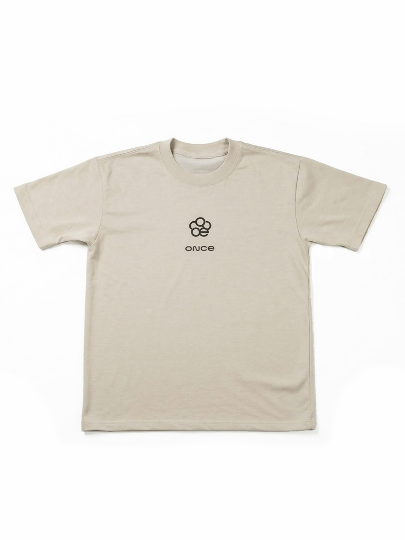 ONCE Active Cotton Logo Tee【UNISEX】