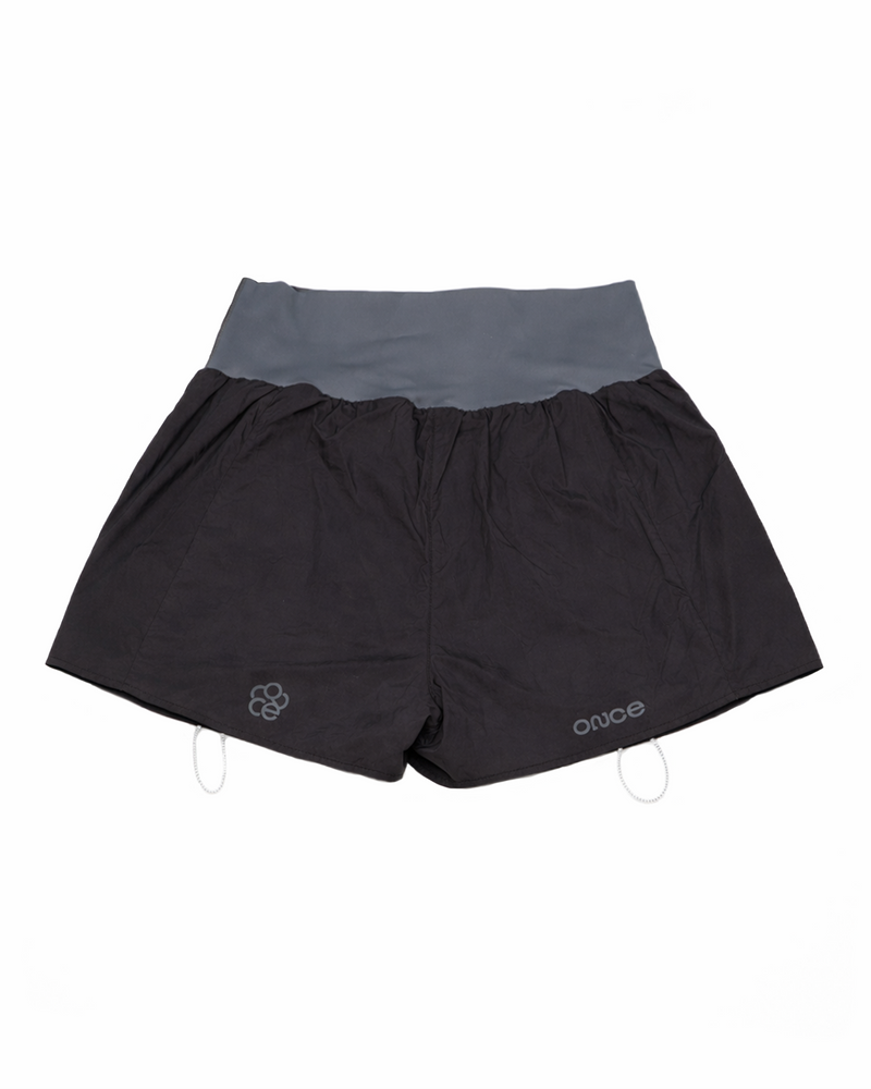 Gather Flow Shorts / Black