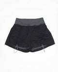 Gather Flow Shorts / Black