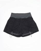 Gather Flow Shorts / Black
