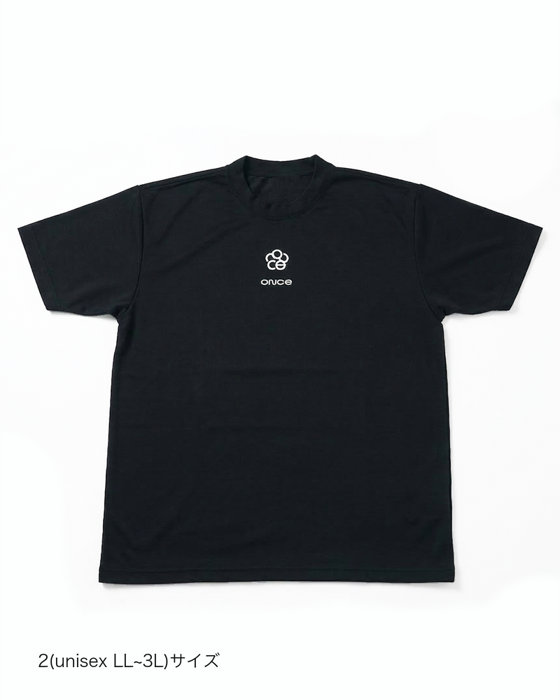 ONCE Active Cotton Logo Tee【UNISEX】