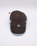 Sheer Sunglasses Holder Cap 【UNISEX】/ Brown×Sky Blue