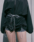 Gather Flow Shorts / Black
